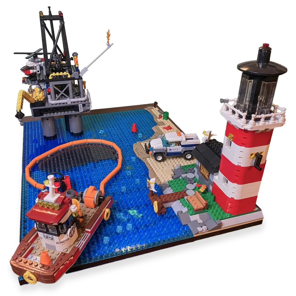 Brick by Brick Custom Oil Spill Response LEGO® Creation GRA 2026